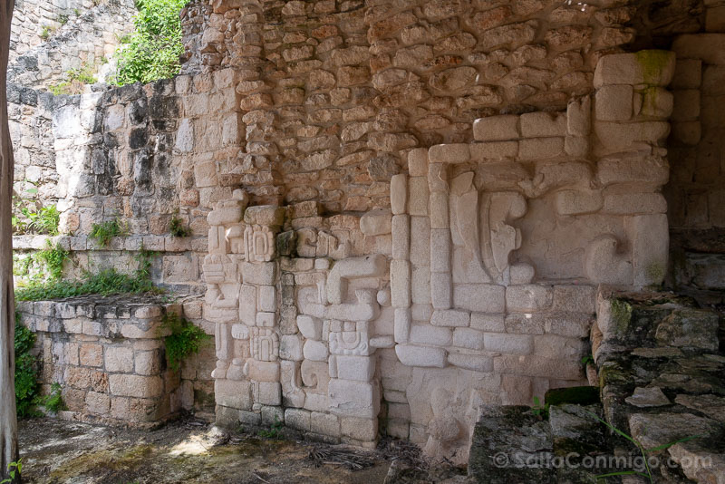 Ruinas Ek Balam Estructura Estuco