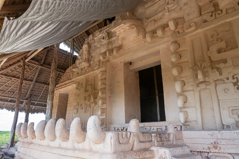 Ruinas Mayas Ek Balam Puerta Colmillos