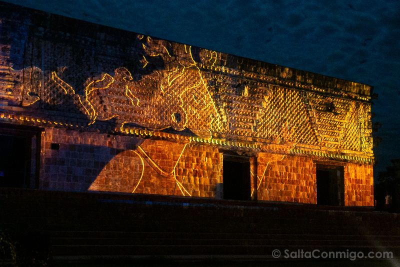 Ruinas Mayas Uxmal Videomapping