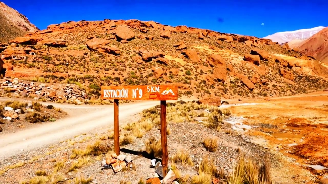 La Rioja - Argentina: El Cañon del Ocre y la Mina la Mejicana (estación 9 del cablecarril)