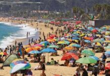 Chile recibió 3.169.082 turistas extranjeros