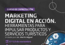 Próxima capacitación Marketing Digital Turísticoo