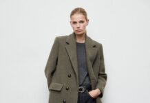 De 179,99 a 65,99 euros: Mango tira el precio del abrigo de lana color oliva más calentito y elegante que va con todo
