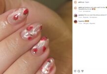 Uñas de fresa: nueve diseños delicados, femeninos y elegantes que capturarán todas las miradas