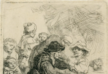 Una mujer encontró una carpeta en un cajón. Al abrirla, descubrió 35 grabados olvidados de Rembrandt