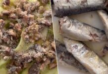 La cena con dos latas de sardinas que parece de chiringuito y se hace sin encender el fuego