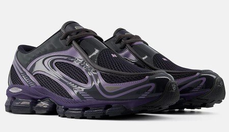 Las nuevas zapatillas de New Balance adoptan de los mocasines su principal característica en un modelo púrpura tan enigmáticos como la noche misma