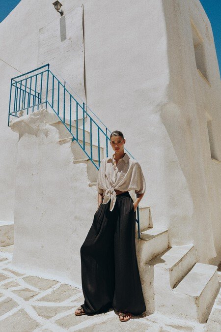 Zara lanza los pantalones anchos elegantes que consiguen una figura reloj de arena por menos de 23 euros
