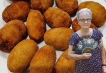 El cambio de la abuela Alfonsa con el que enseña a hacer las mejores croquetas de pollo