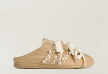 Las nuevas Adidas en colaboración con Simone Rocha: con lazos, perlas y más románticas que nunca