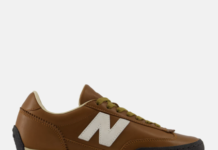 Las nuevas New Balance color shiitake que ya son imprescindibles en el armario cápsula de las chicas elegantes